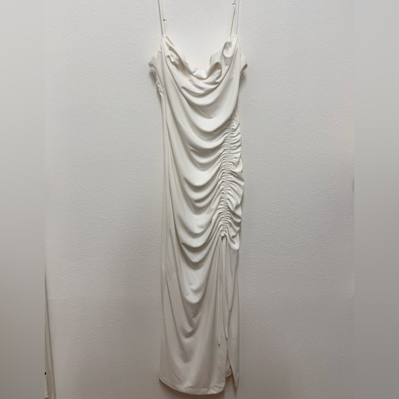 Size Medium long white dress from Zara | Zara Maxi Dress | - Picture 2 of 4